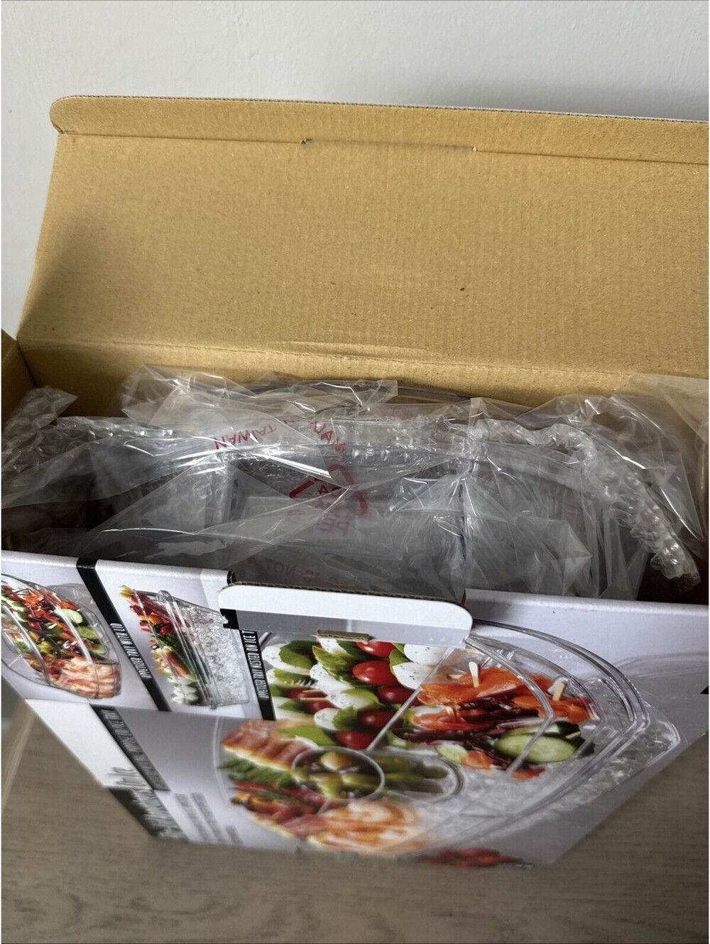 Prodyne SB5 Flip-Lid Appetizers on Ice with Dual Purpose Lid (Cover or Ice Tray) - Picture 4 of 4